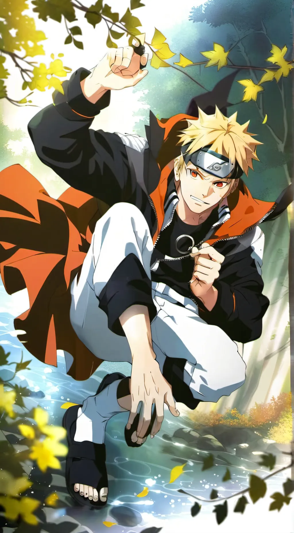 ai character: Naruto background