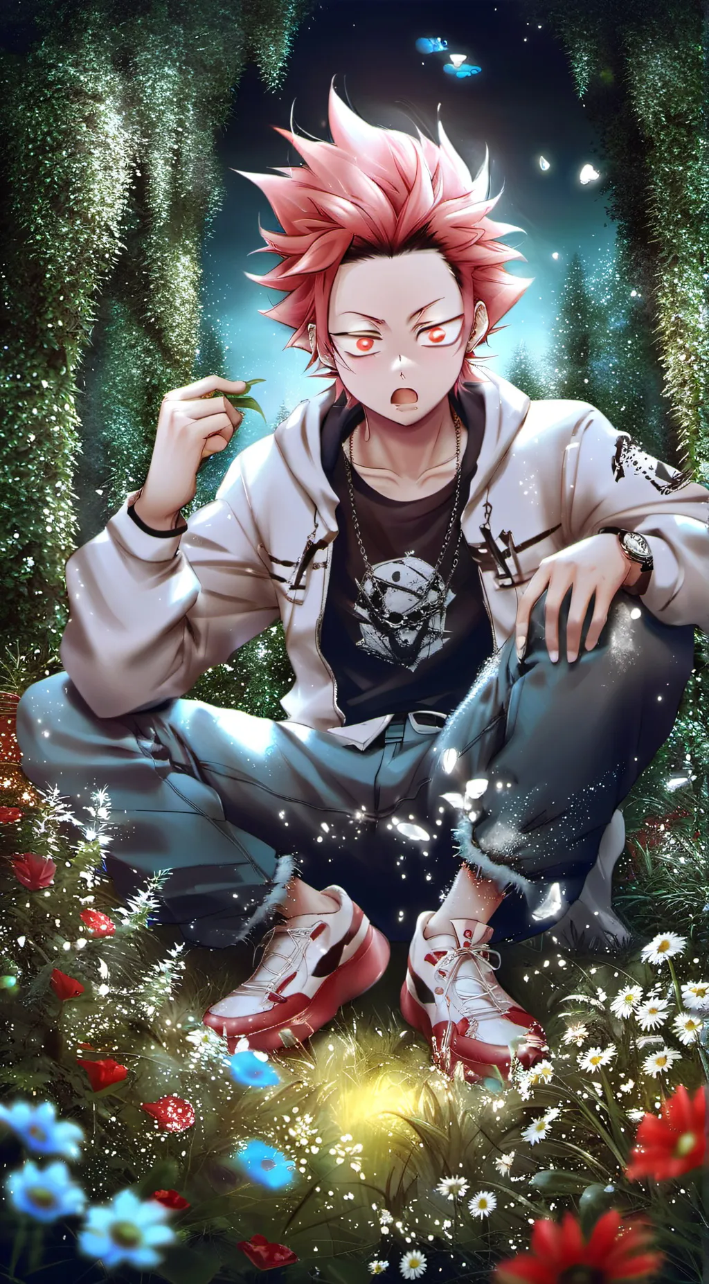 ai character: kirishma  background