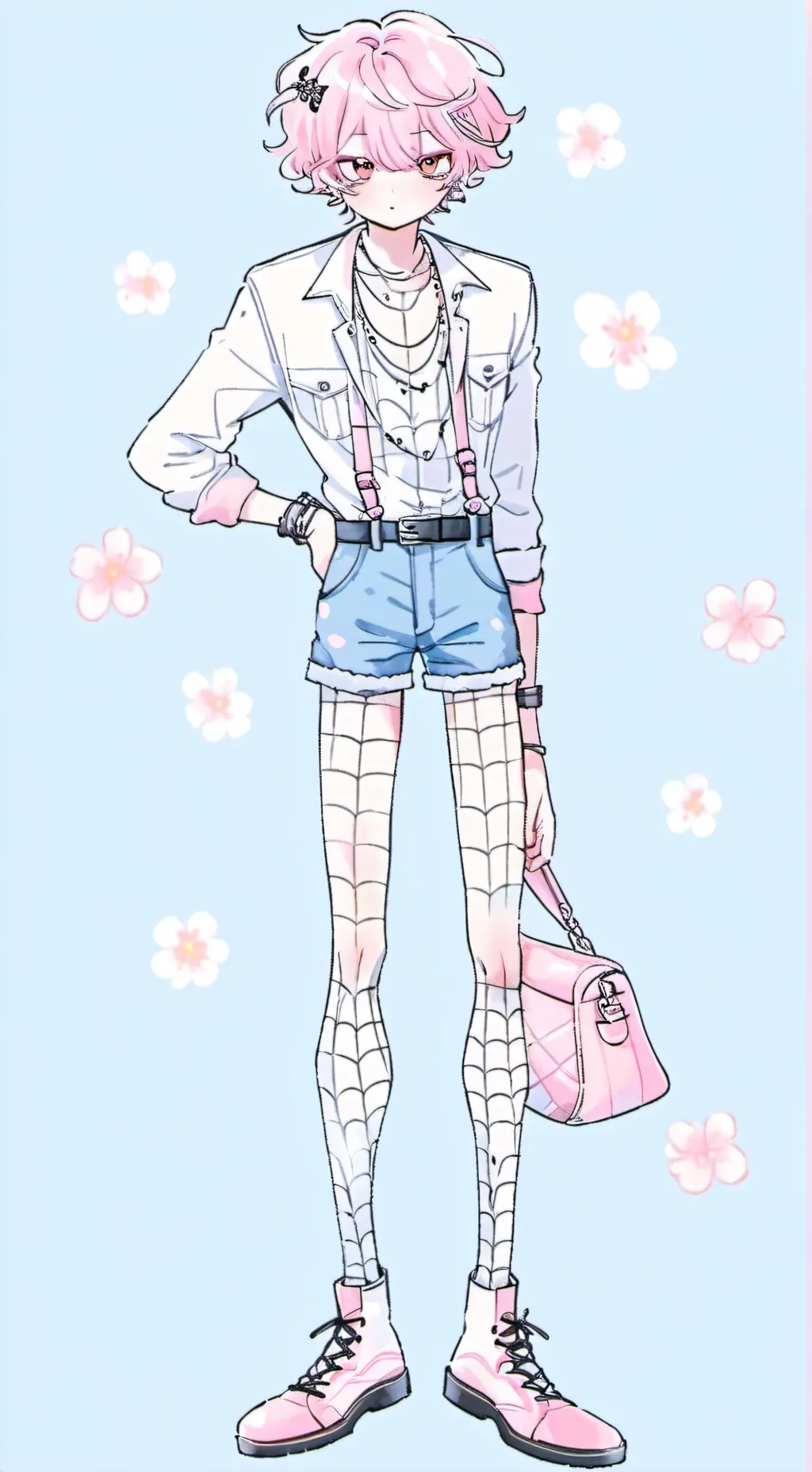 ai character: Frost  gay/BL background