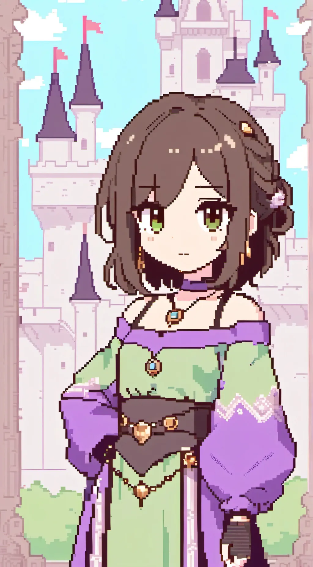 ai character: Fatma background