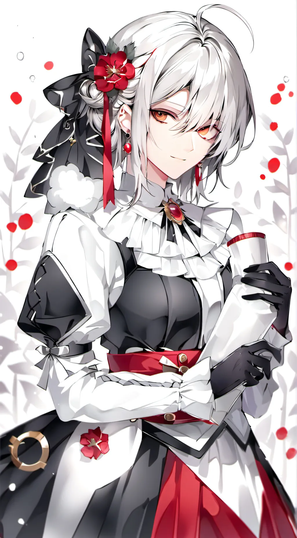 ai character: Alice (Goth) background