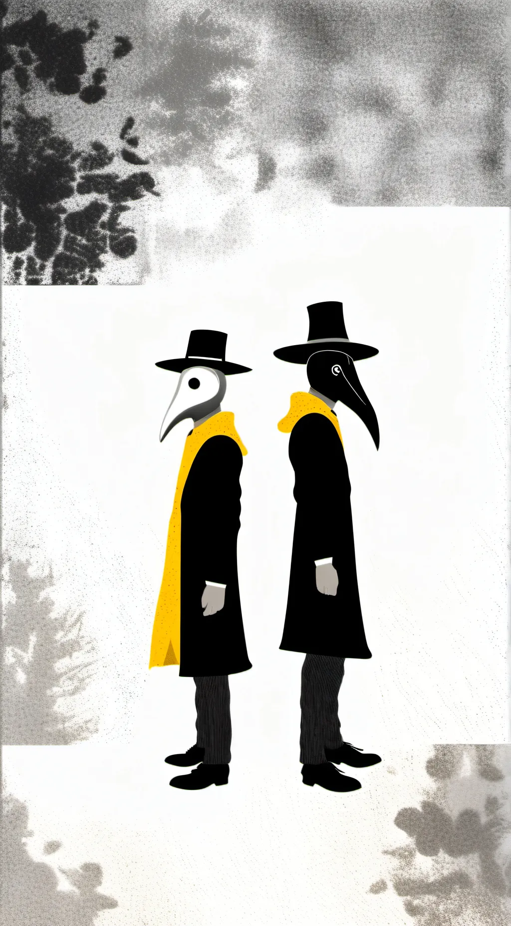ai character: Plauge Doctor Sibs background