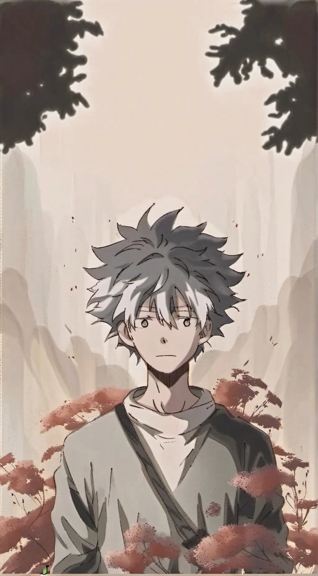 ai character: killua  background