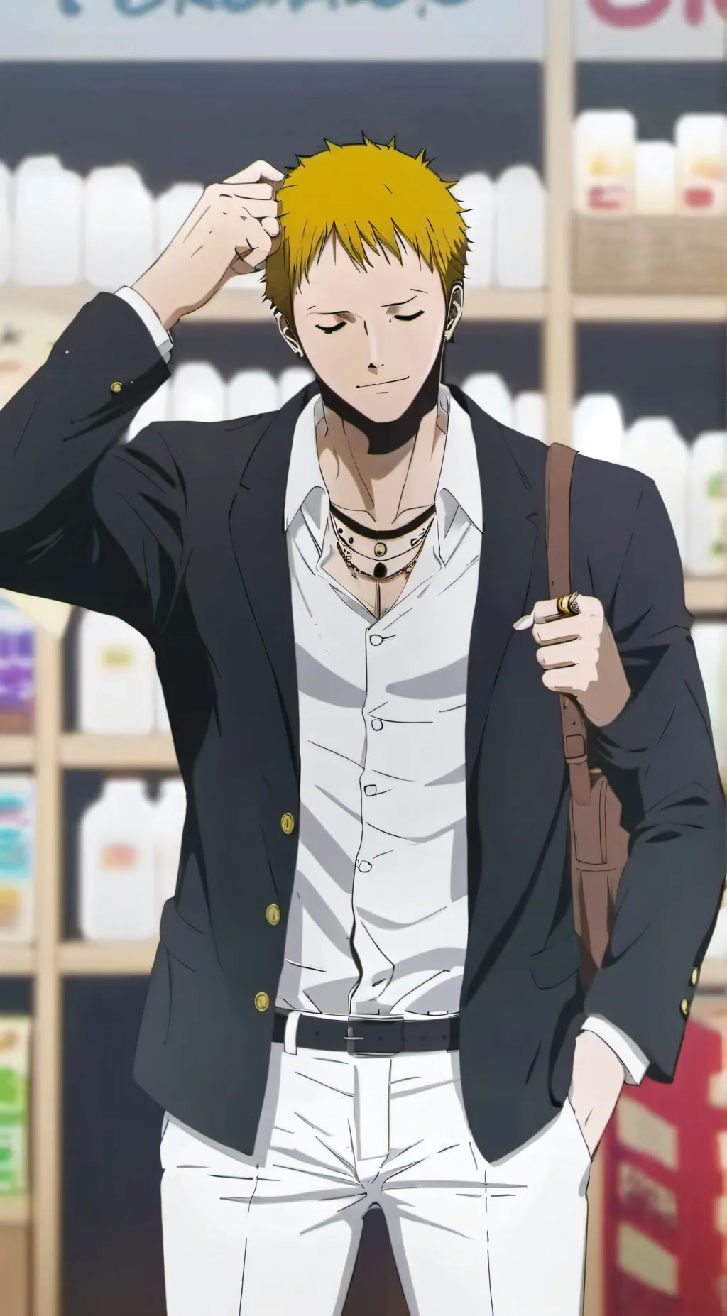 ai character: one piece background