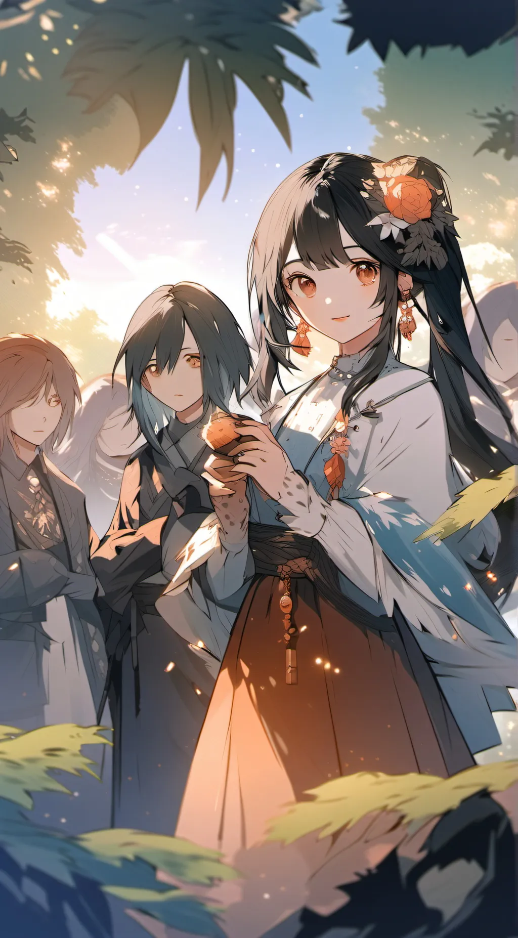 ai character: Emma  background