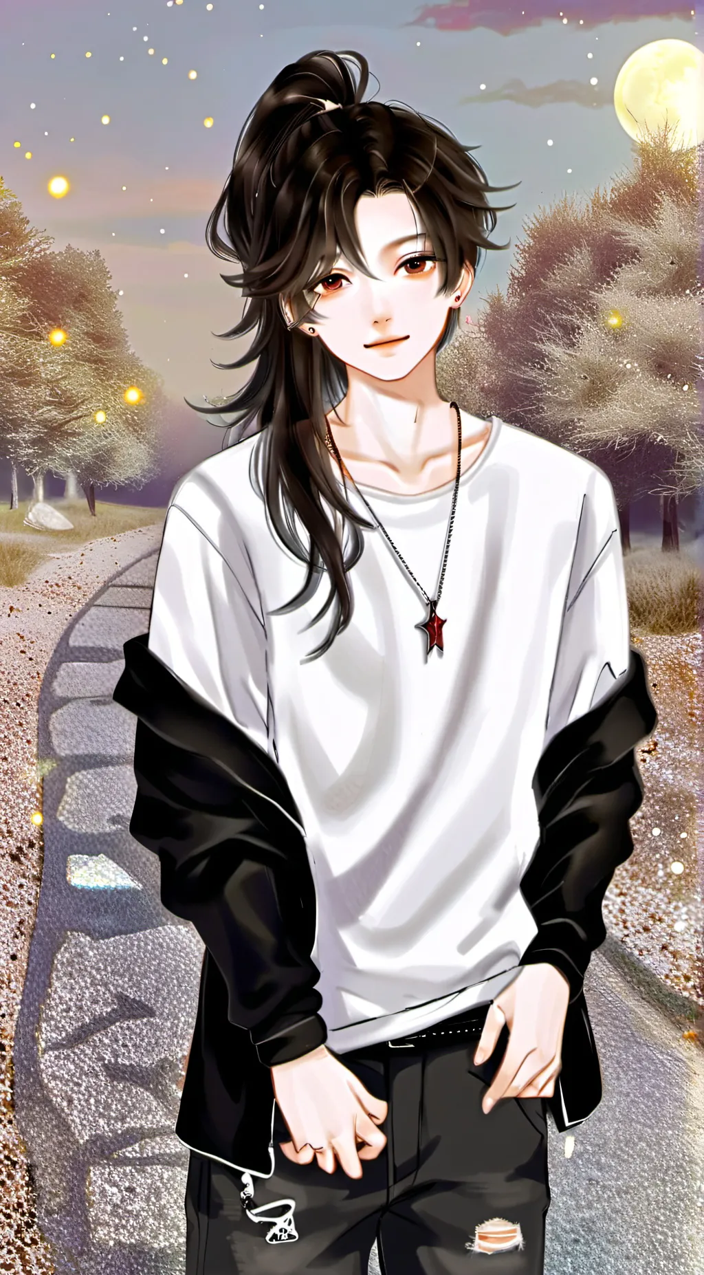 ai character: Oliver background
