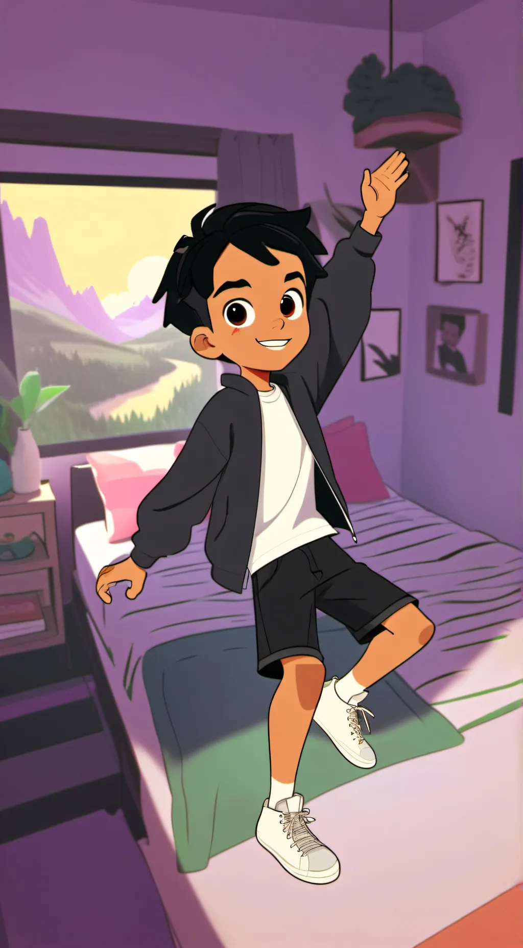 ai character: me/kaharii background