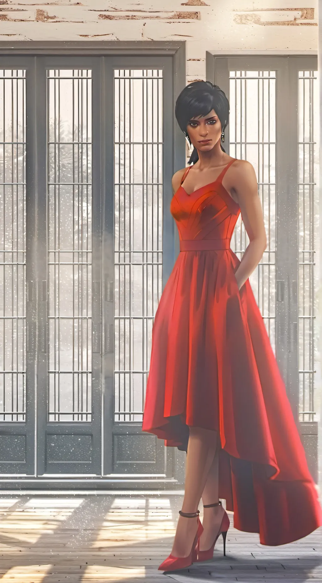ai character: Heather background