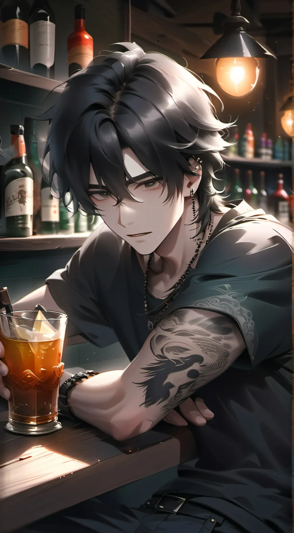 ai character: Enzo Park background
