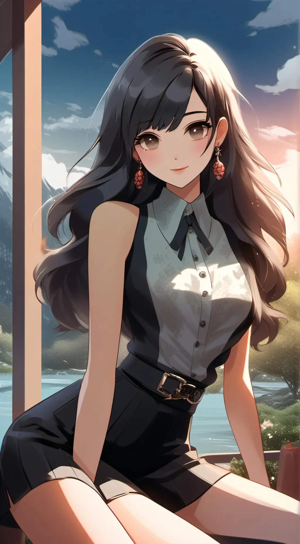 ai character: Hily background