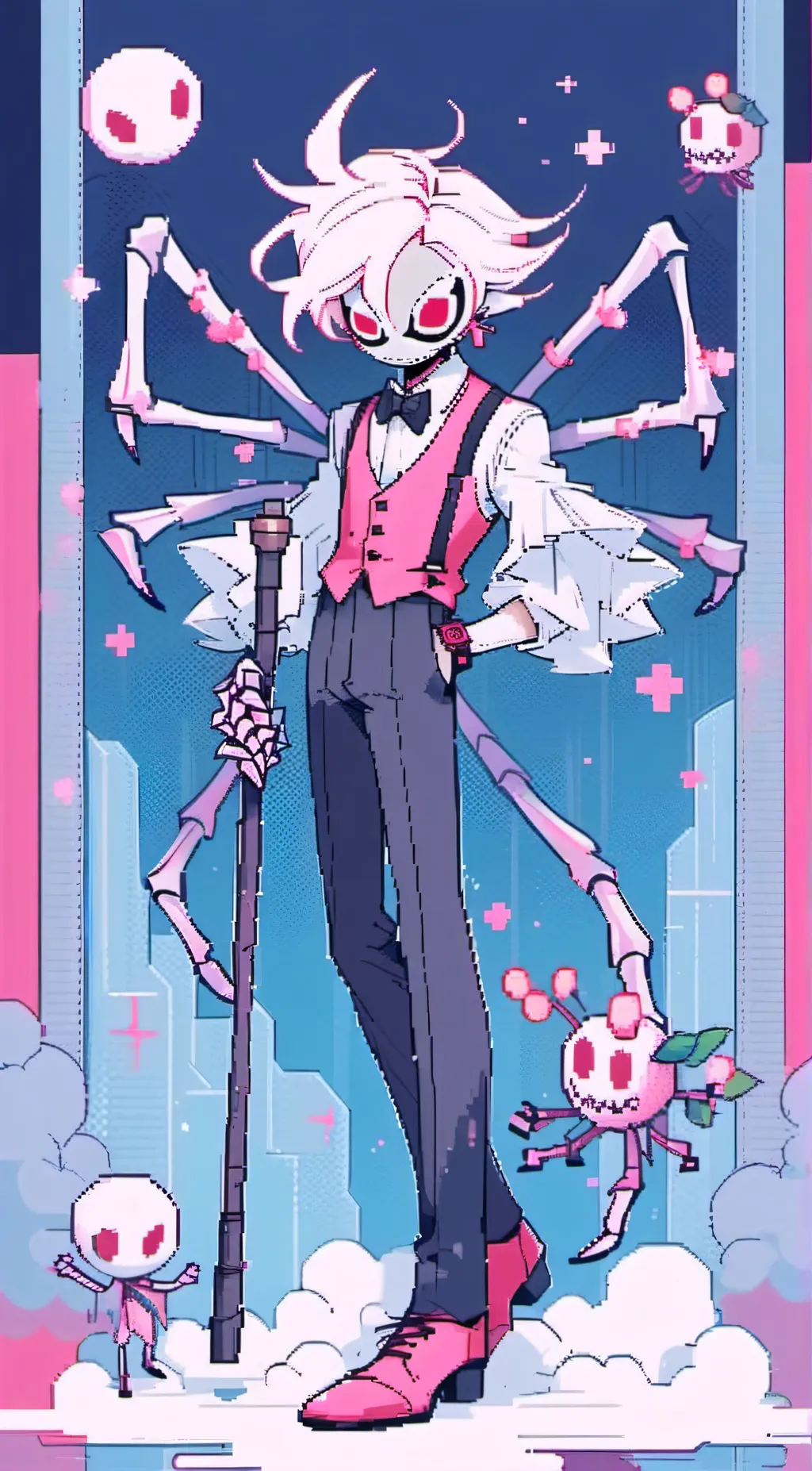 ai character: ~†★°Angel°★†~ background