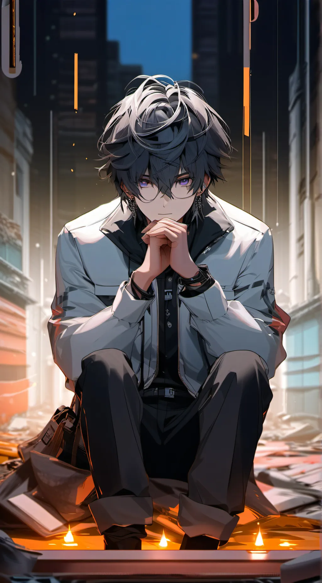 ai character: Rex background