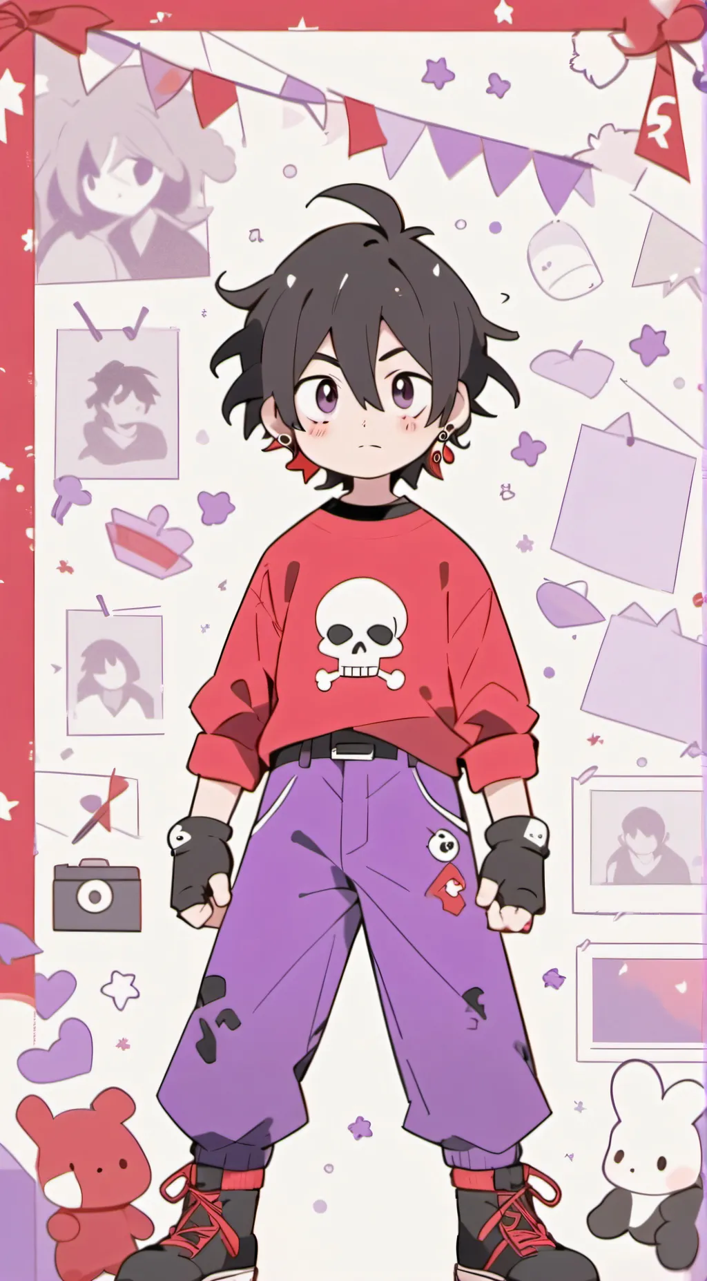 ai character: Keith Kogane background