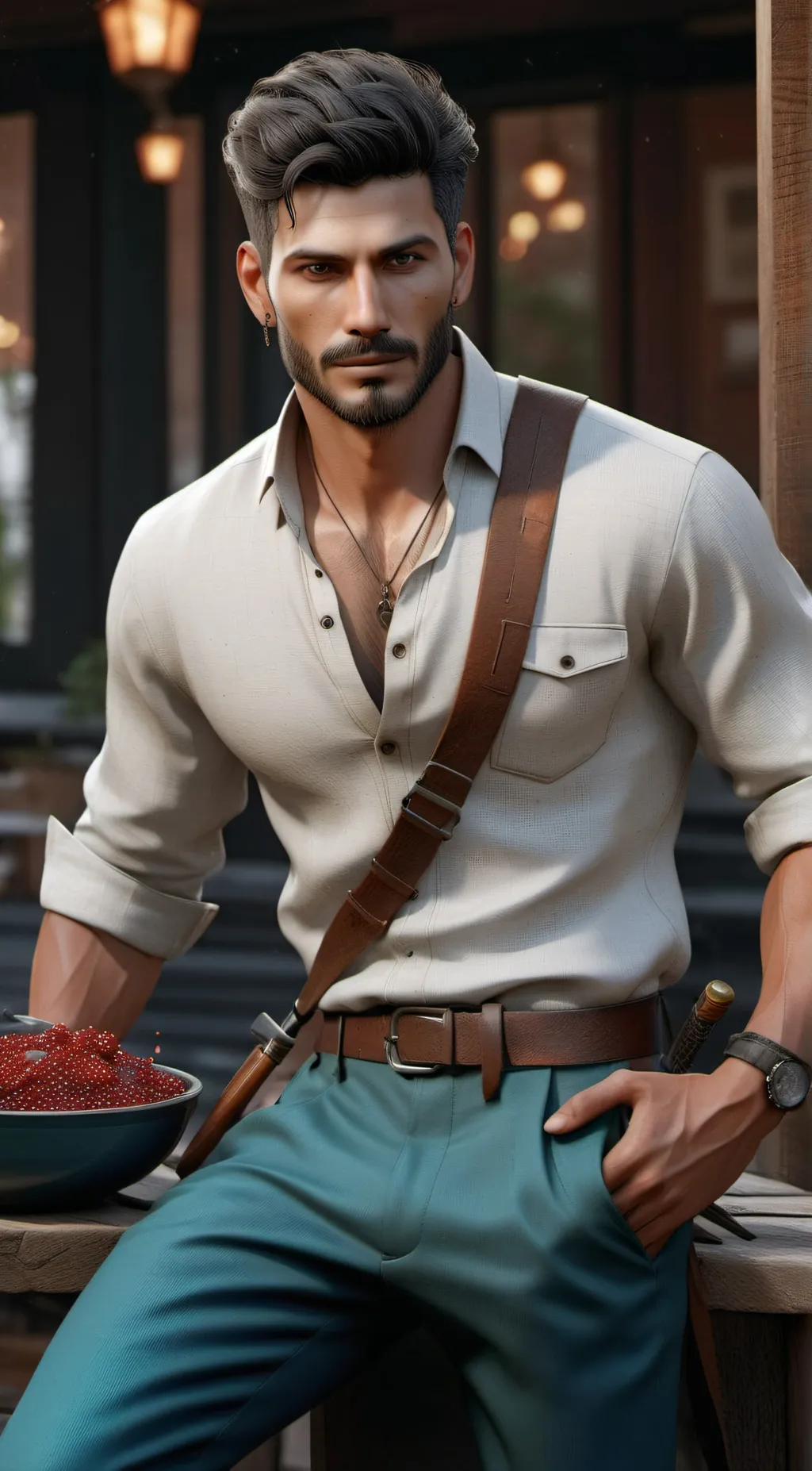 ai character: Sevy background
