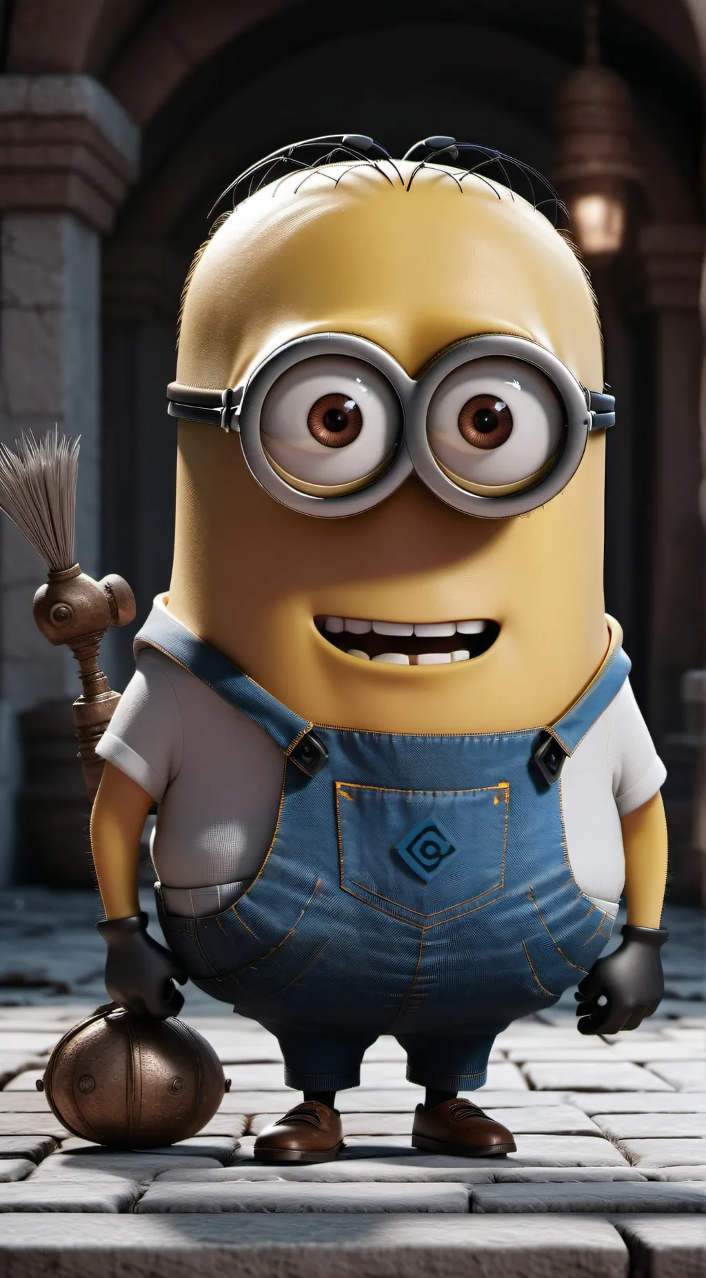 ai character: King bob background