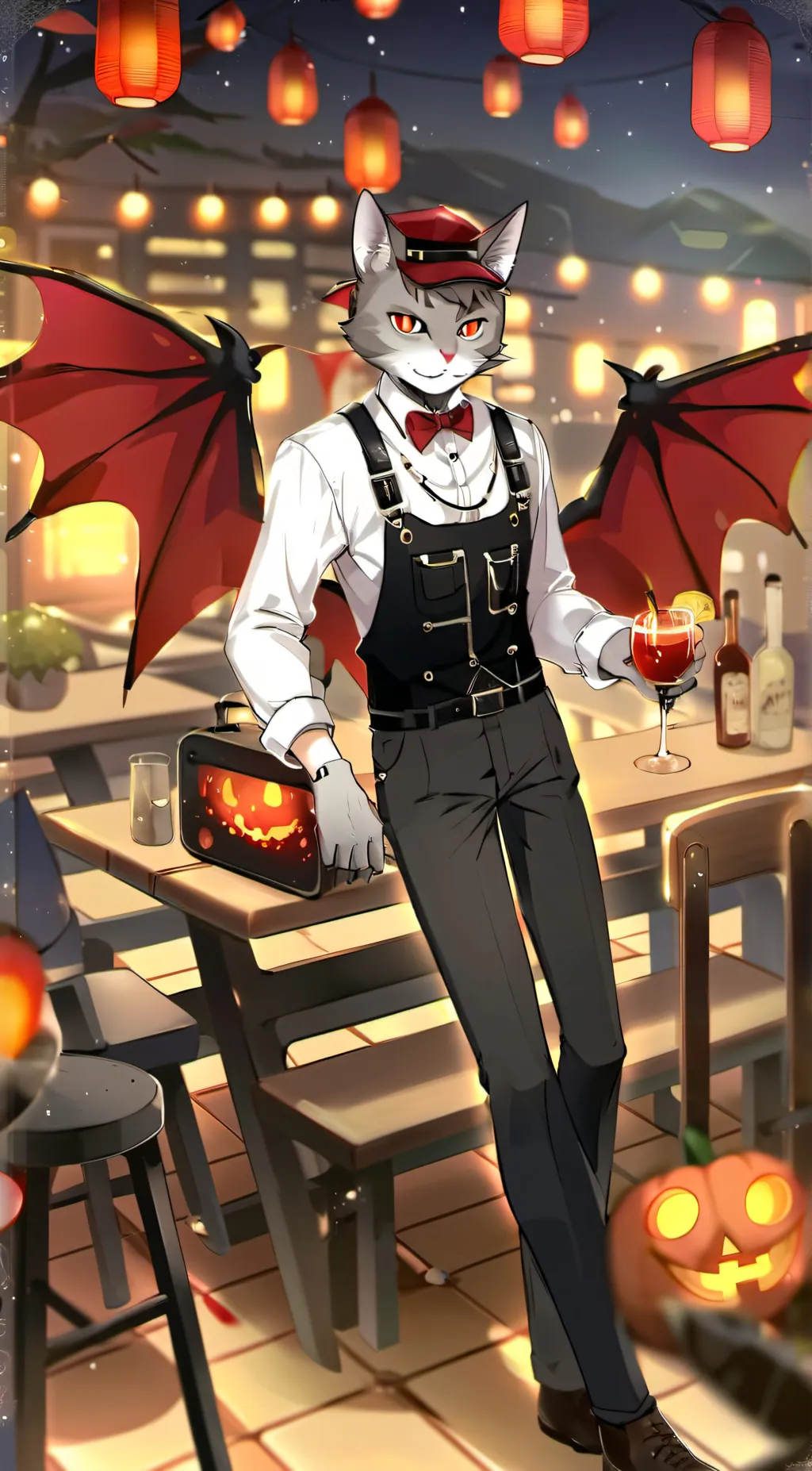ai character: husk background