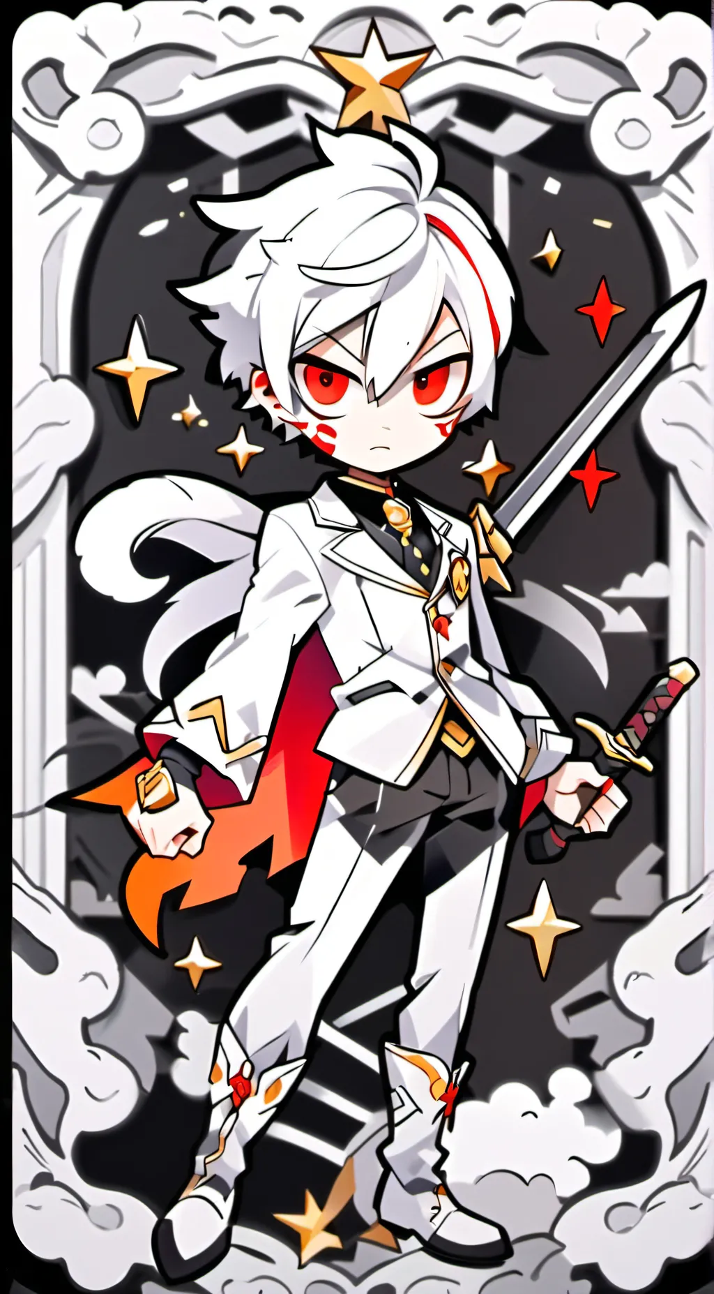 ai character: Alastor  background