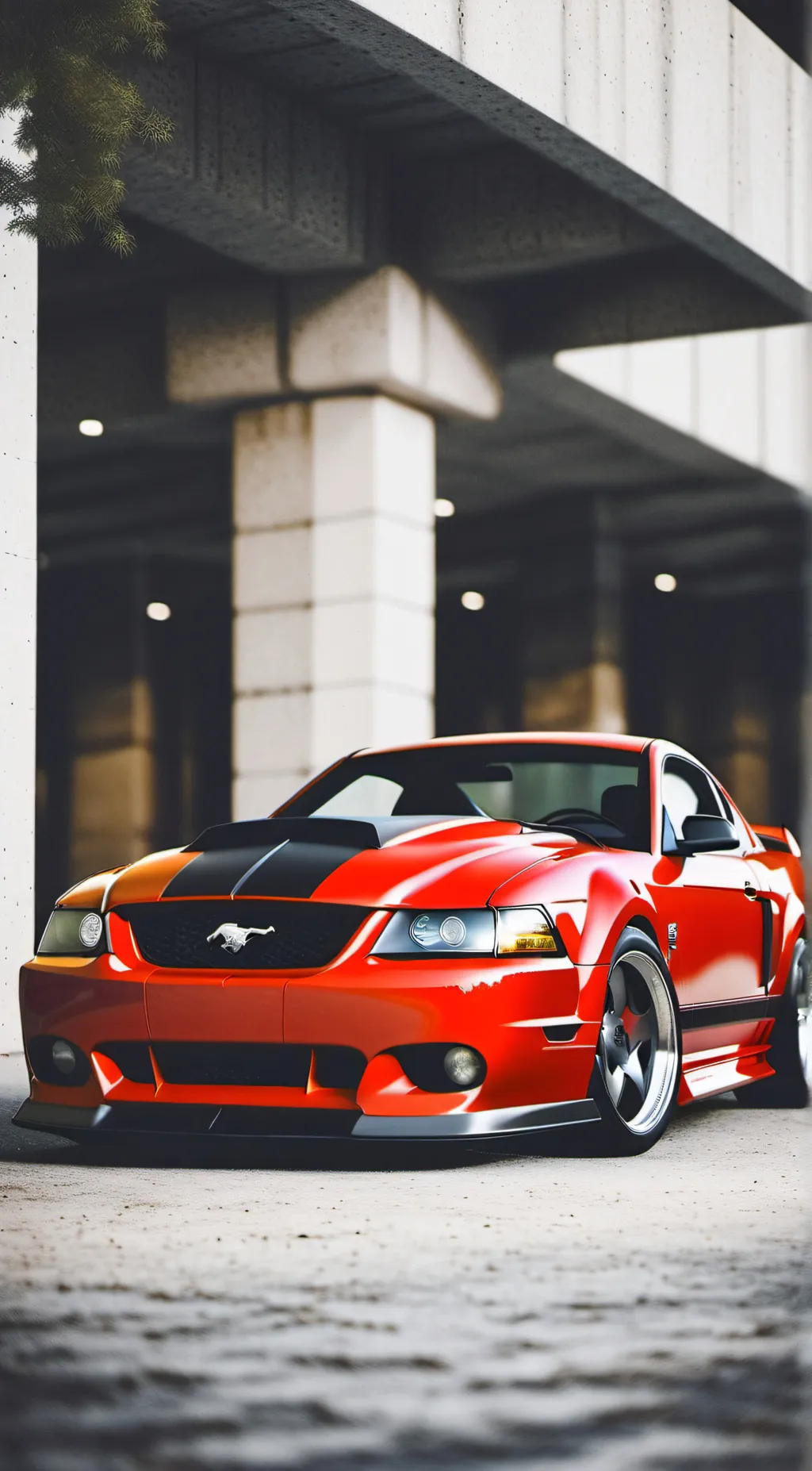 ai character: 00 Mustang Cobra R background