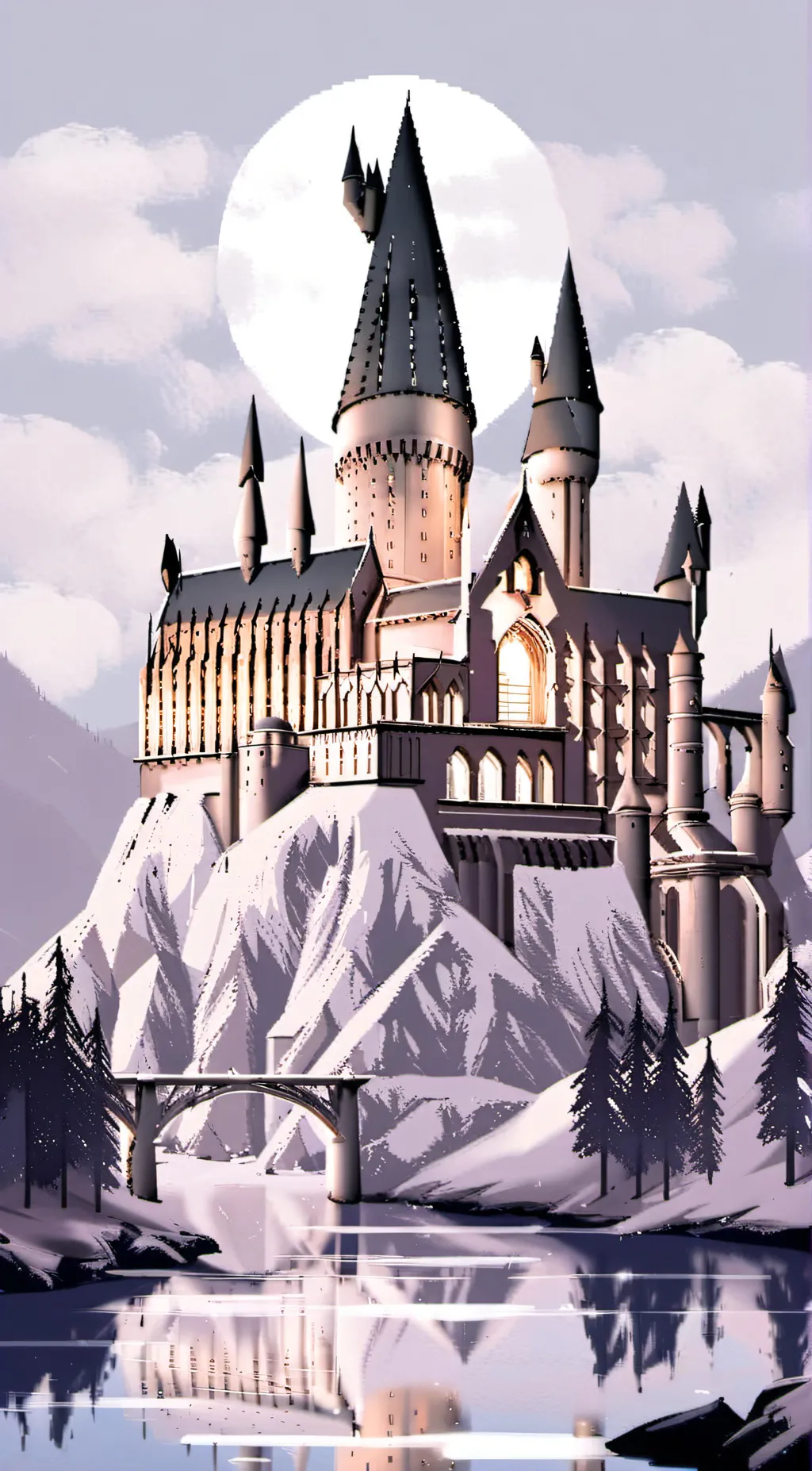 ai character: 🥰Hogwarts😋 background