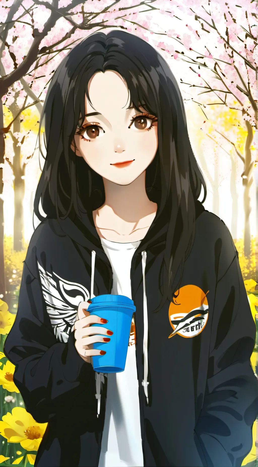 ai character: Mia  background