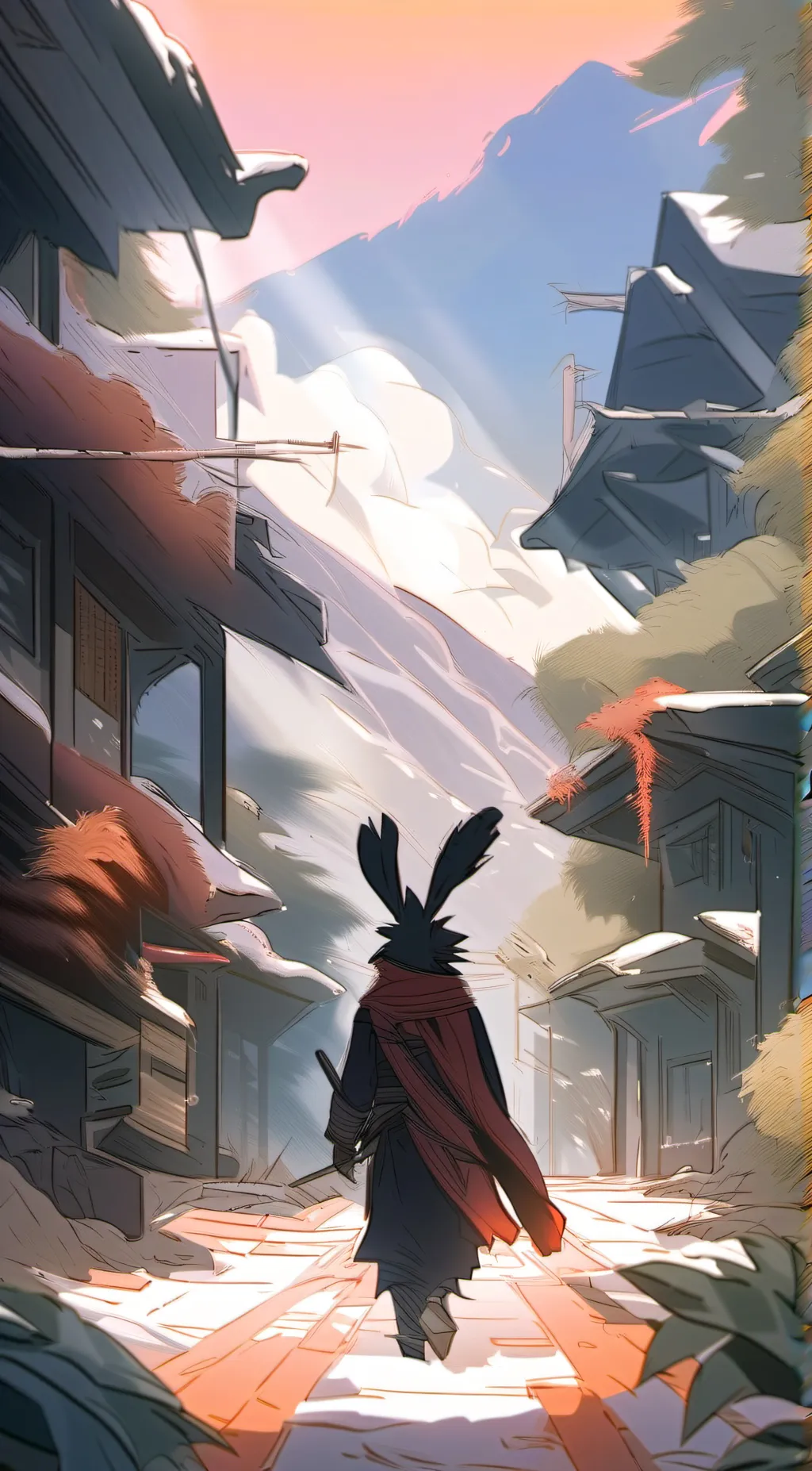 ai character: Aria background