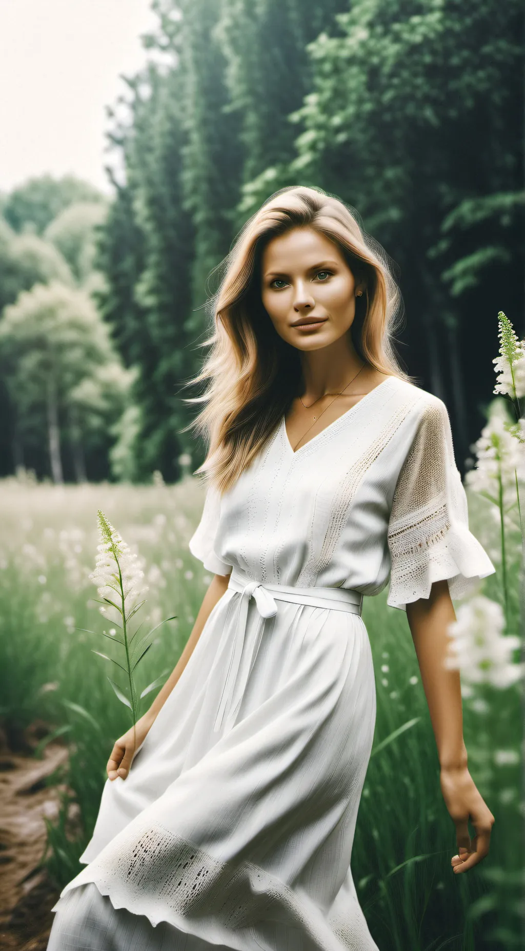 ai character: Lilly background