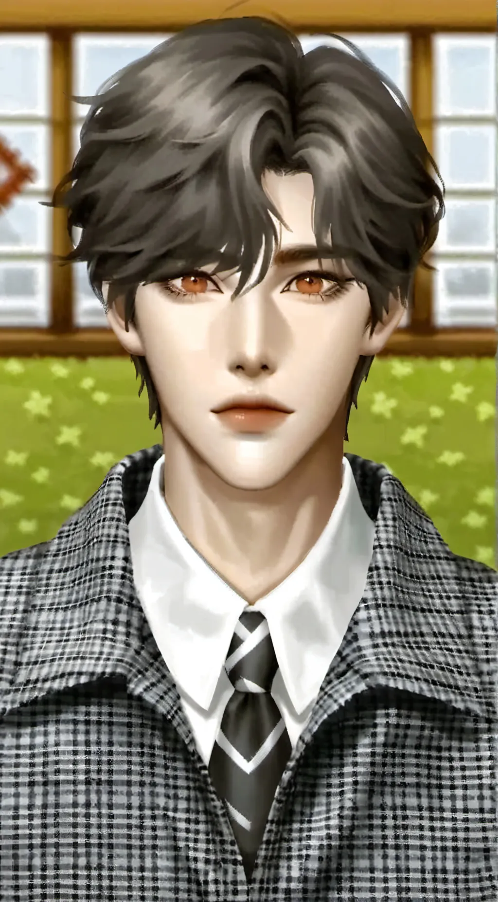 ai character: Frank  background