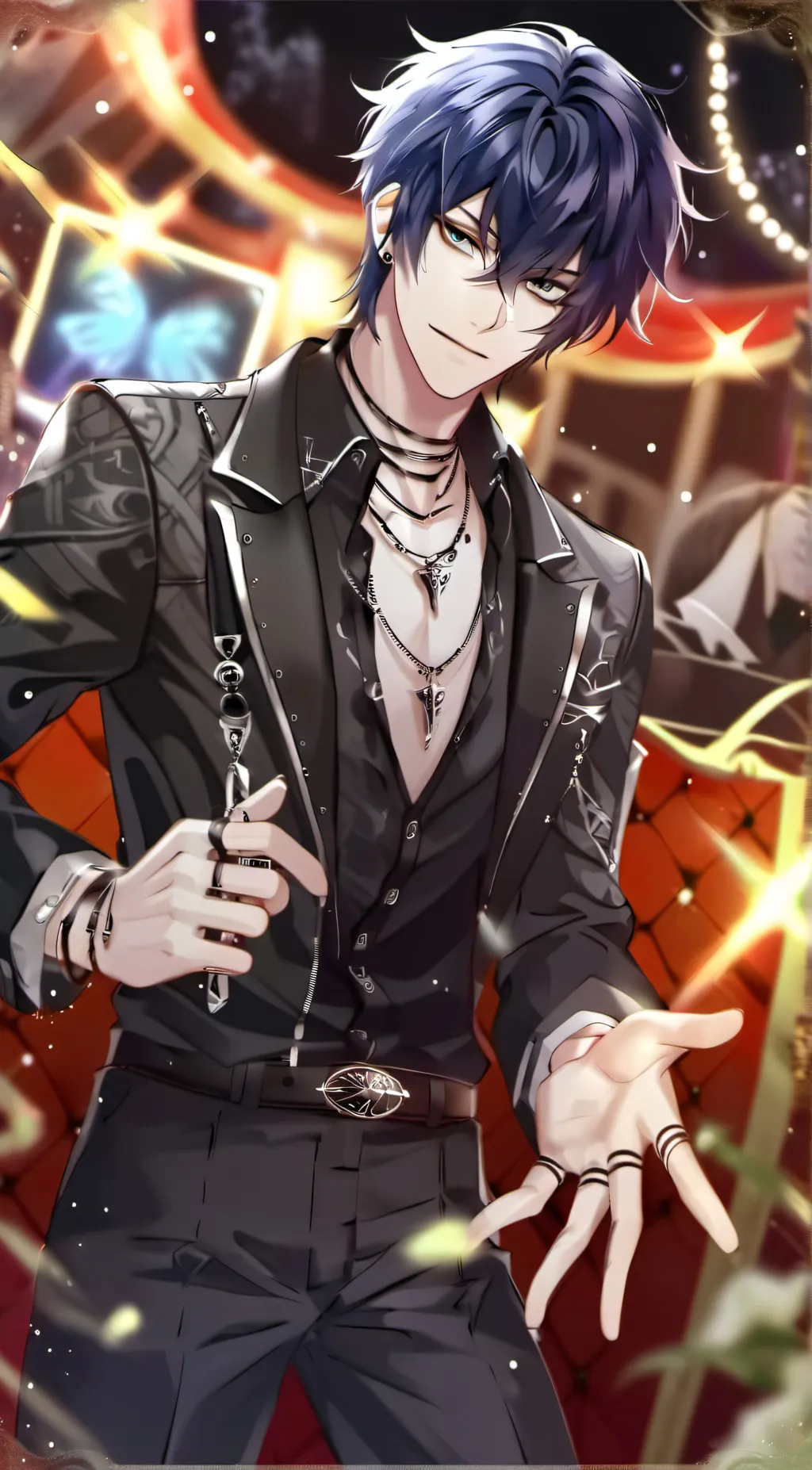 ai character: Spider  background