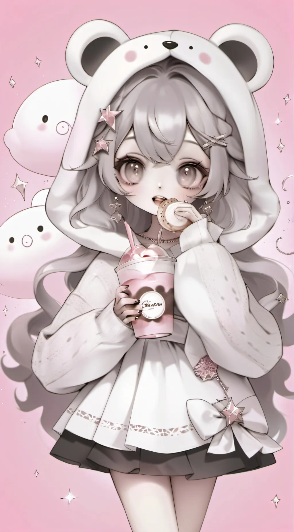 ai character: Catie  background