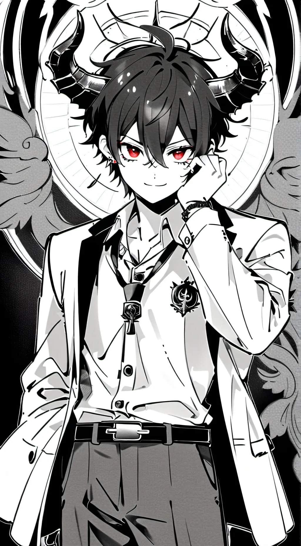 ai character: Helluva Boss  background