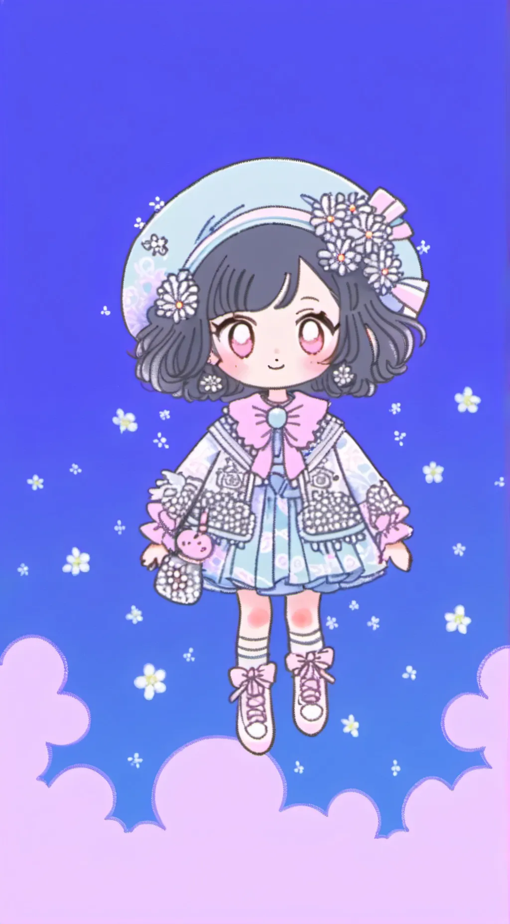 ai character: Speaker woman background