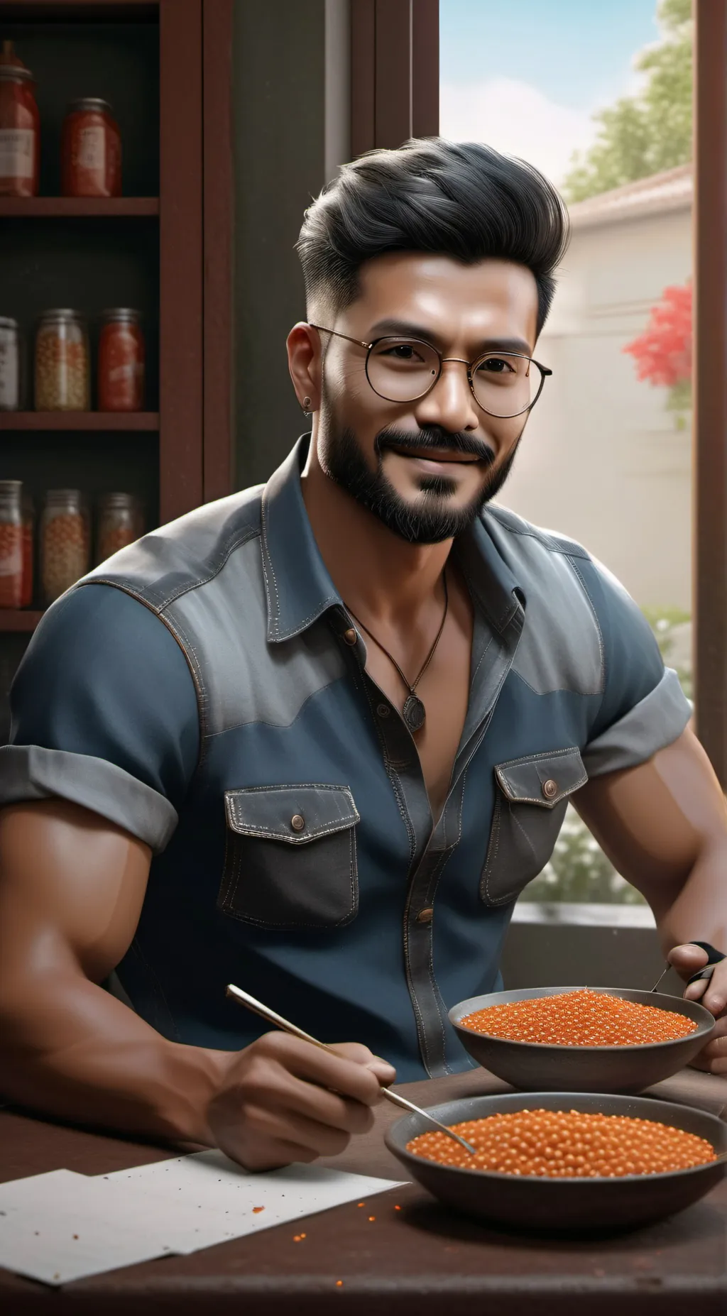 ai character: Idk background