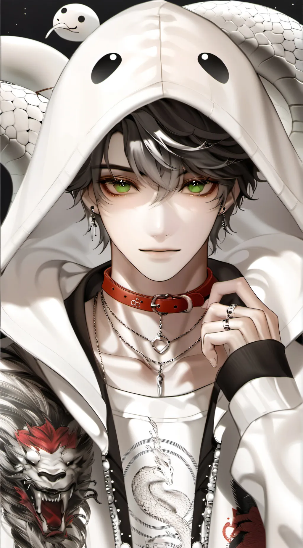 ai character: Alex Barr ♡ background