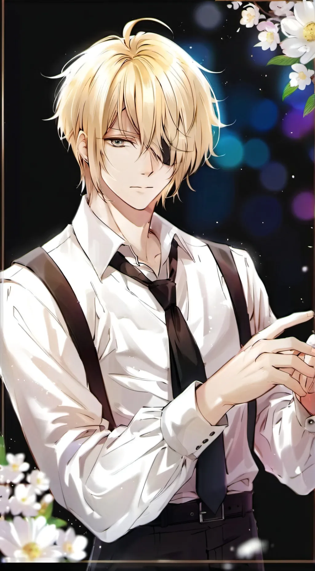 ai character: Raine  background