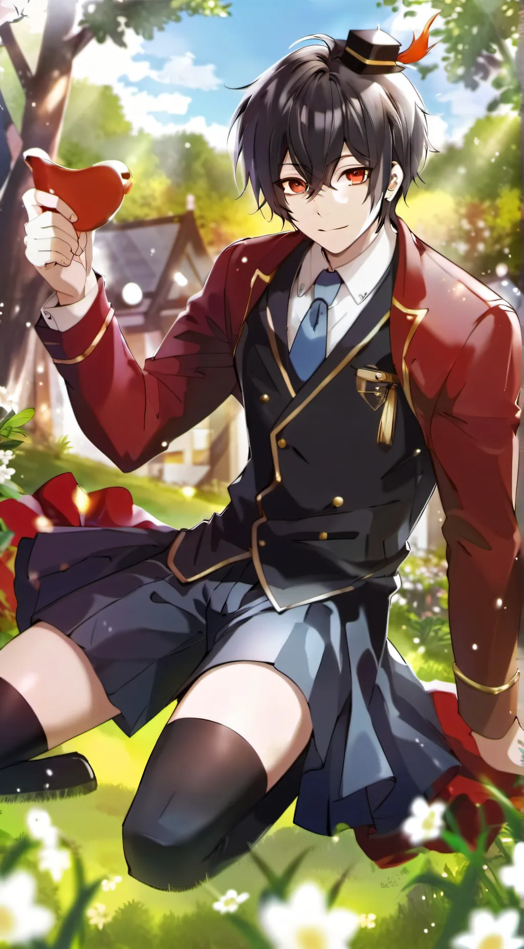 ai character: Osano Najimi  background