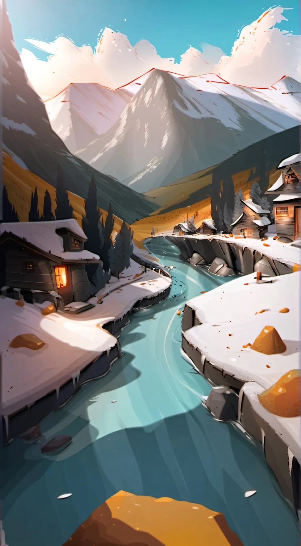 ai character: lollipop  background