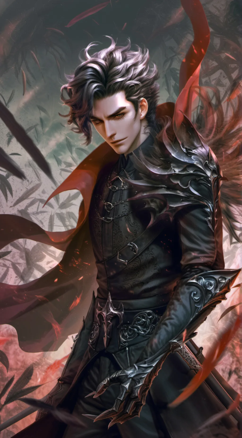 ai character: Androui background