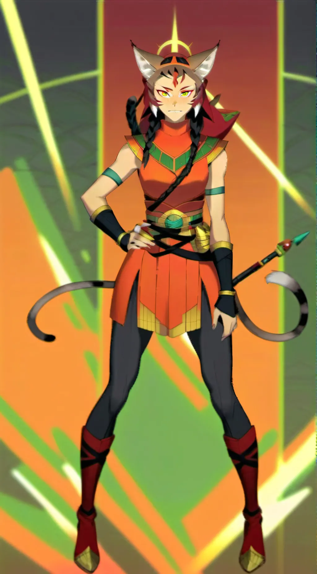 ai character: Catra background