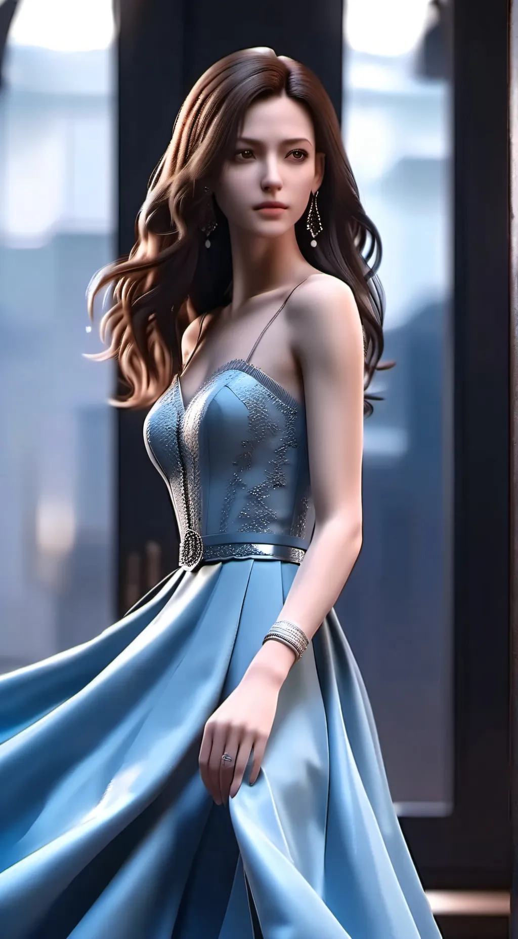 ai character: Lily background