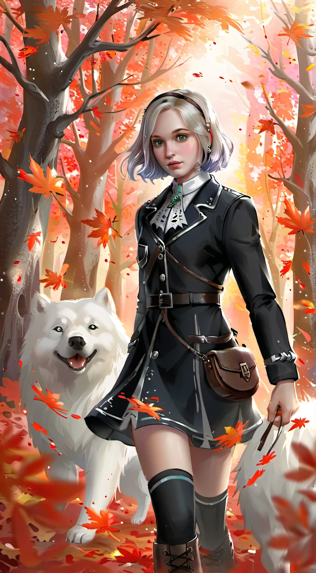 ai character: enid background