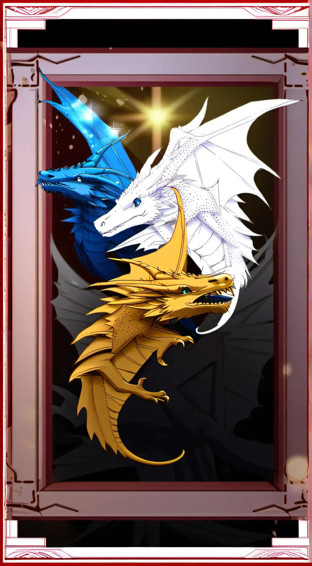 ai character: Moon,Winter,Qibli background