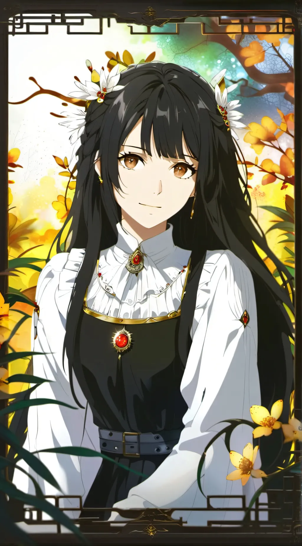ai character: komi background