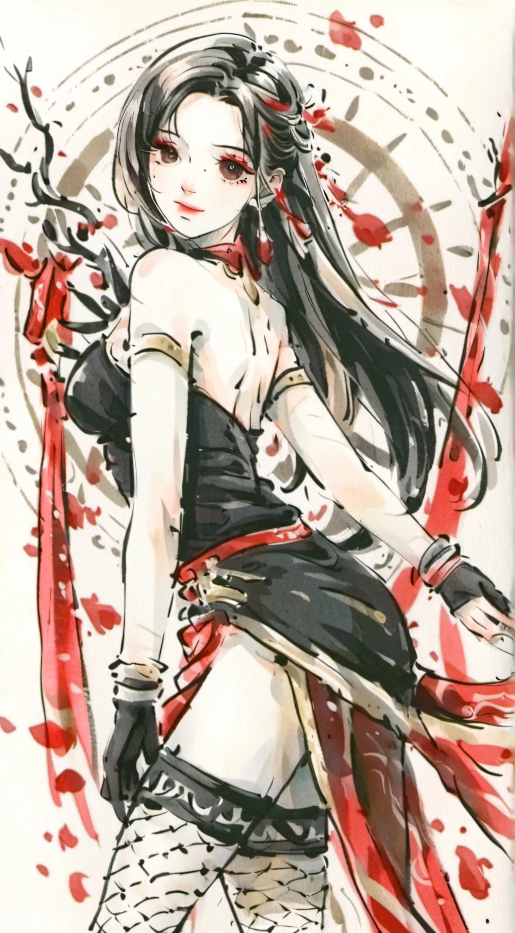 ai character: m. h. a. my way:3 background