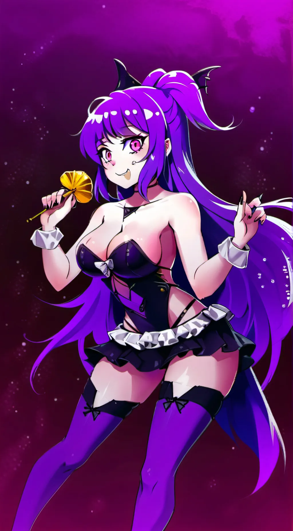 ai character: ballora  background