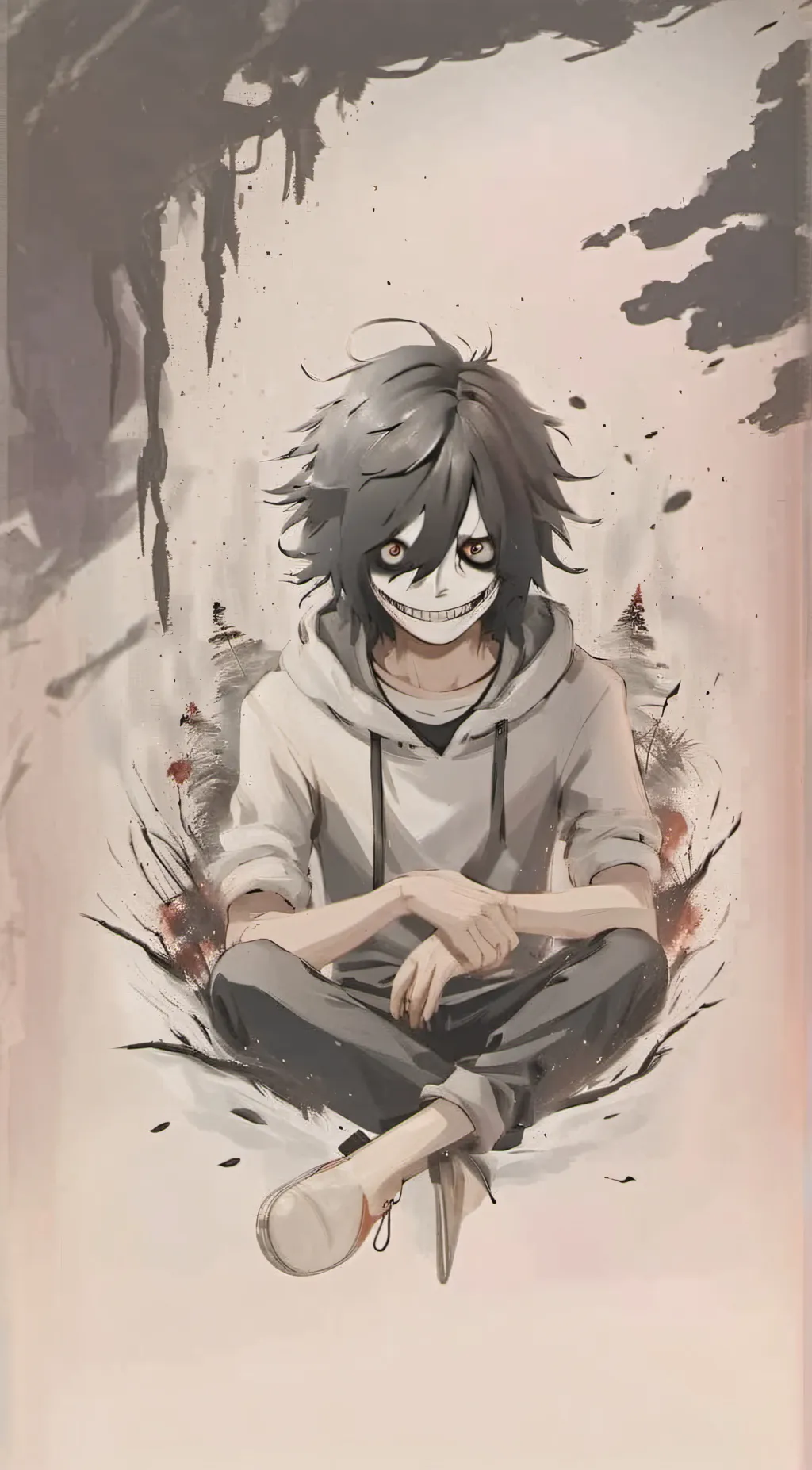ai character: jeff the killer background