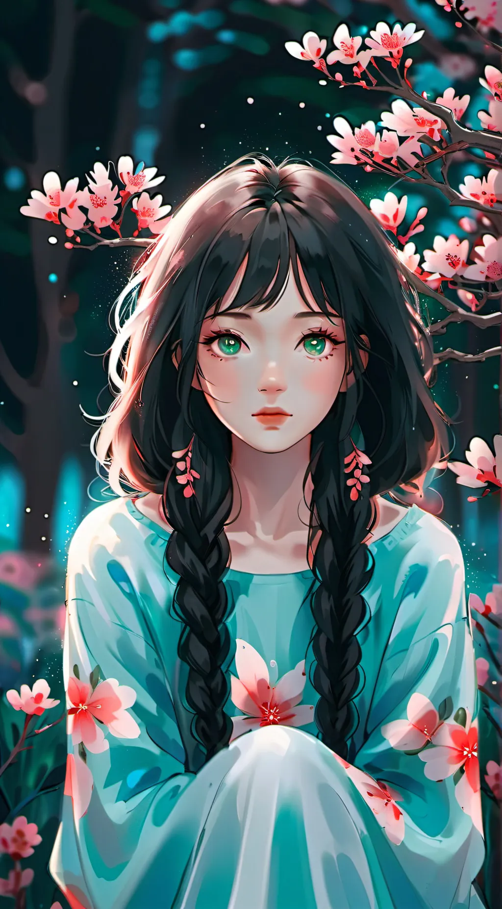 ai character: Lily background