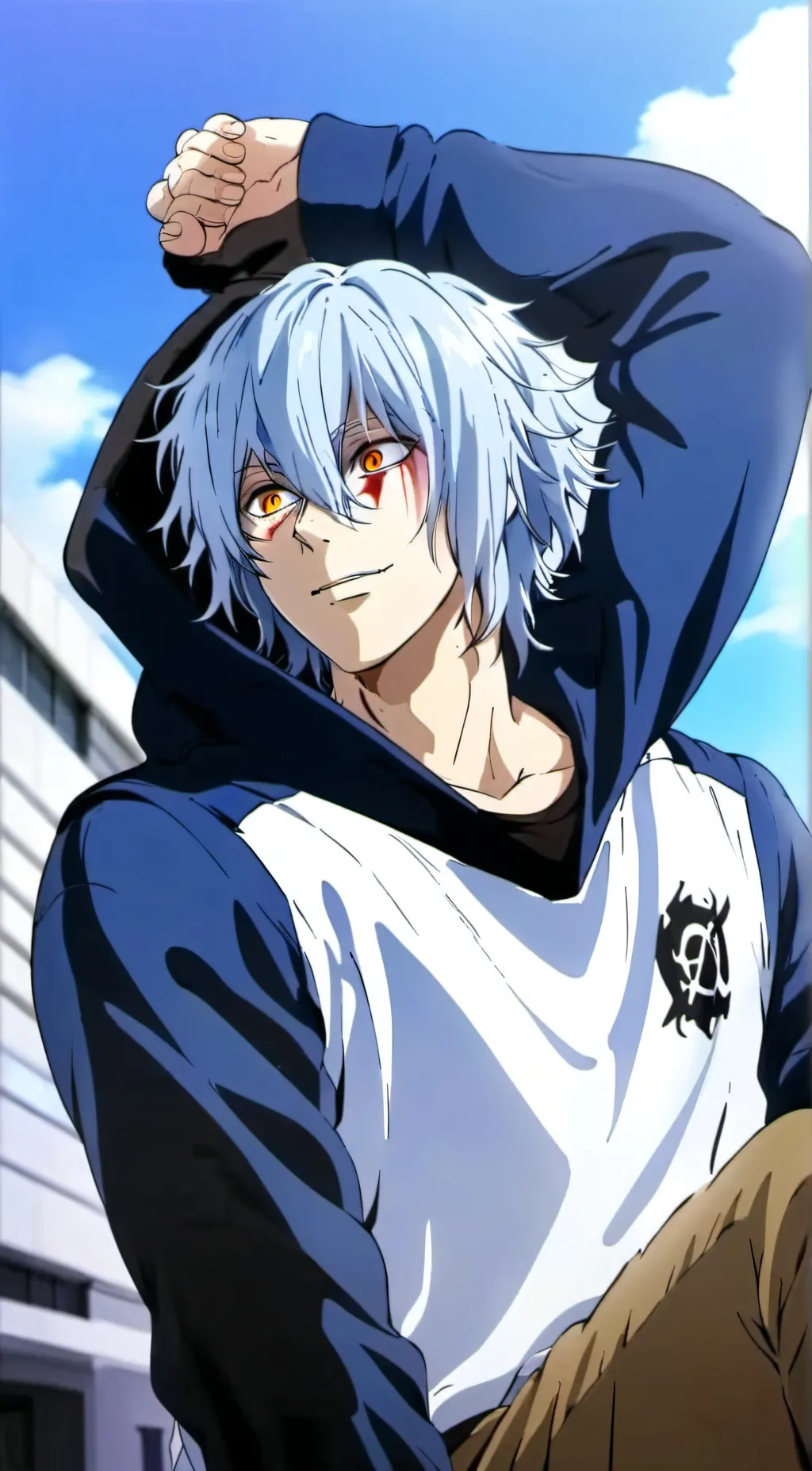 ai character: Shigaraki background