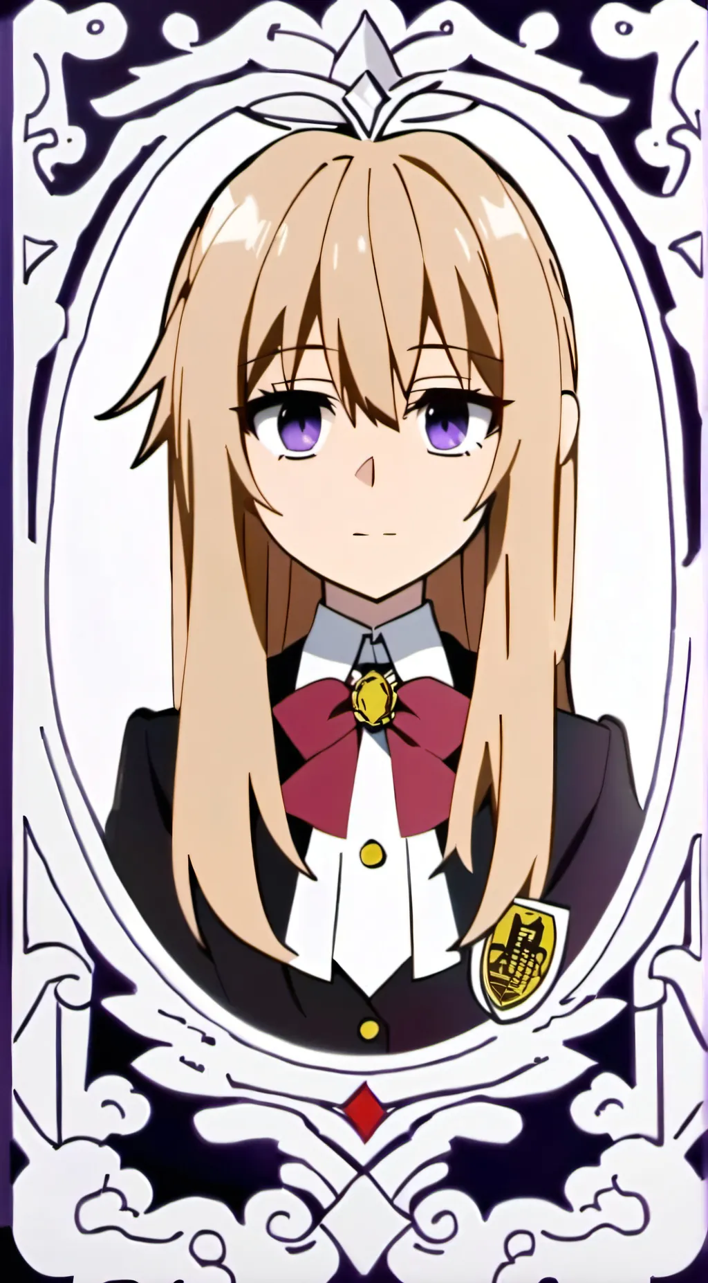 ai character: Sakura background