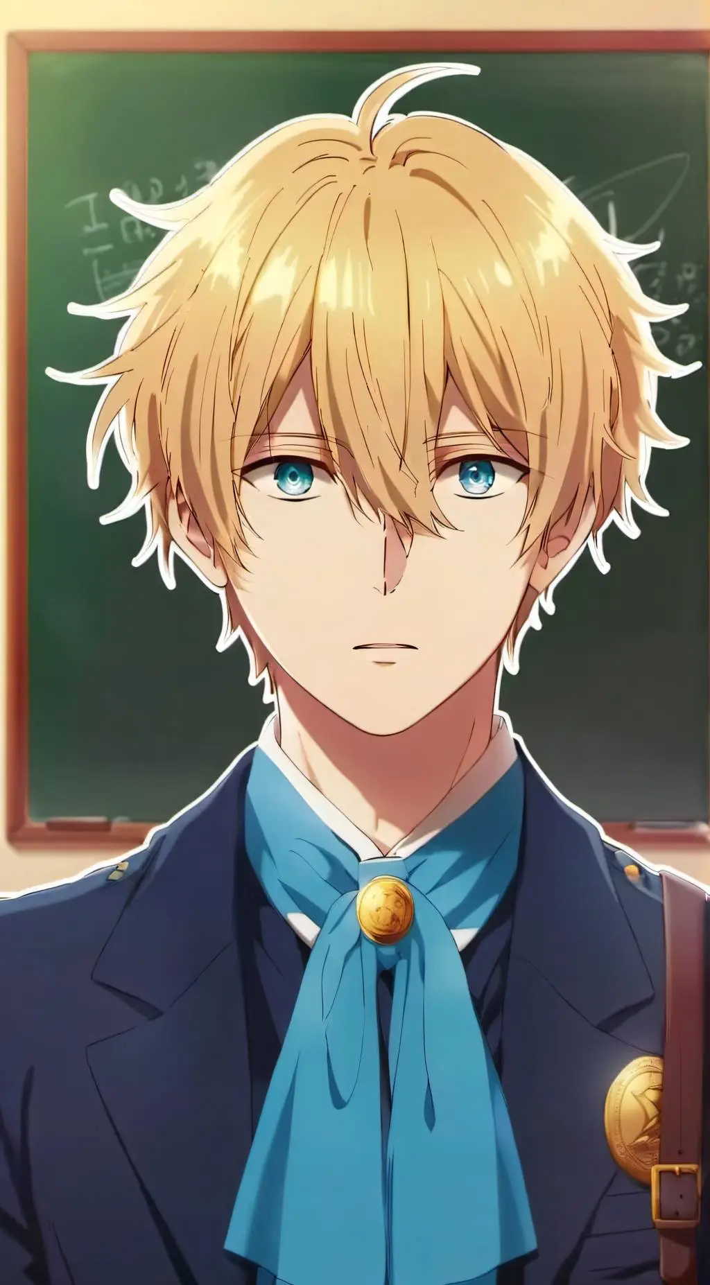 ai character: Aqua,kana and u background