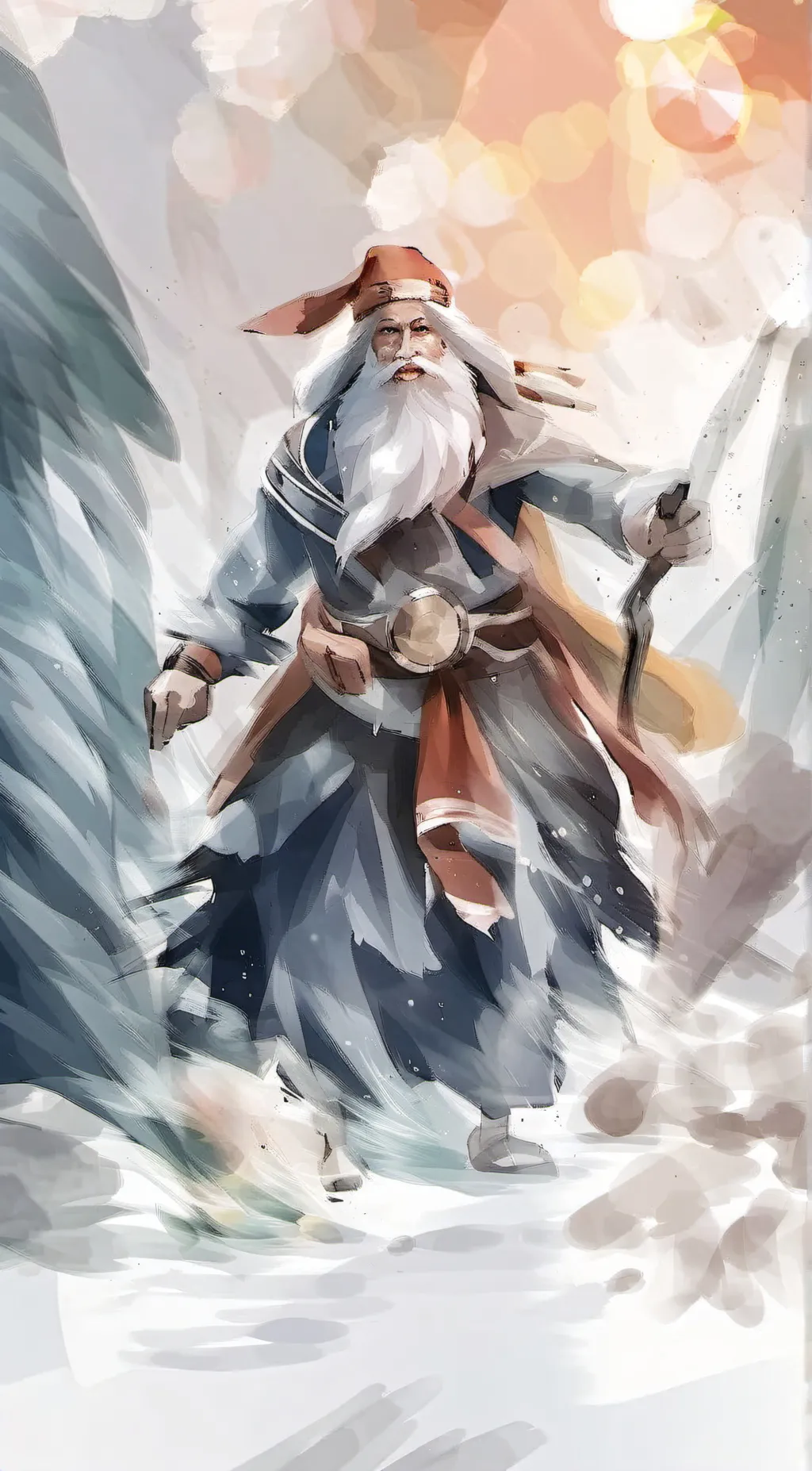 ai character: saneni background
